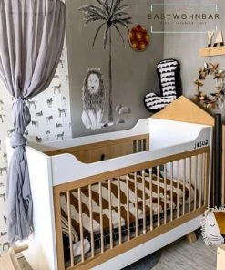 Lilipinso Sticker XL Arbre Et Lion En Vinyle Mat Noir -Boutique KidKraft sticker xl arbre et lion en vinyle mat noir 2