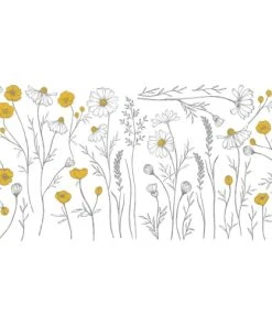 Lilipinso Sticker Xl Grandes Fleurs Des Champs Multicolore