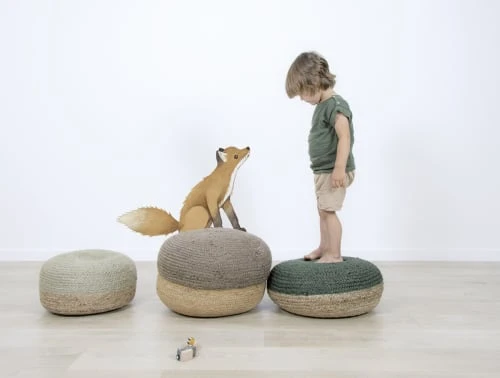 Lilipinso Sticker Xl Renard Vintage En Vinyle Mat Marron 43.5x45 Cm 4 Lilipinso Sticker Xl Renard Vintage En Vinyle Mat Marron 43.5x45 Cm – Image 2