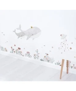 Lilipinso Stickers Animaux Marins En Vinyle Mat Bleu 64x90 Cm -Boutique KidKraft stickers animaux marins en vinyle mat bleu 64x90 cm 1
