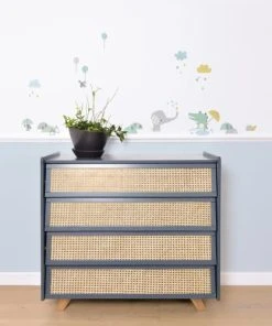 Lilipinso Stickers Crocodile Et éléphant En Vinyle Mat Multicolore -Boutique KidKraft stickers crocodile et elephant en vinyle mat multicolore 1