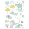 Lilipinso Stickers Crocodile Et éléphant En Vinyle Mat Multicolore -Boutique KidKraft stickers crocodile et elephant en vinyle mat multicolore