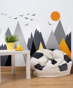 Ambiance Sticker Stickers Enfant Montagnes Scandinaves Alaska 120x180cm -Boutique KidKraft stickers enfant montagnes scandinaves alaska 120x180cm 2