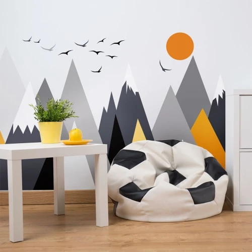 Ambiance Sticker Stickers Enfant Montagnes Scandinaves Alaska 40x60cm 6 Ambiance Sticker Stickers Enfant Montagnes Scandinaves Alaska 40x60cm – Image 4