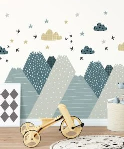 Ambiance Sticker Stickers Enfant Montagnes Scandinaves Alika 40x60cm -Boutique KidKraft stickers enfant montagnes scandinaves alika 40x60cm 2