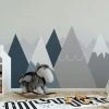 Ambiance Sticker Stickers Enfant Montagnes Scandinaves Anouka 100x150cm -Boutique KidKraft stickers enfant montagnes scandinaves anouka 100x150cm