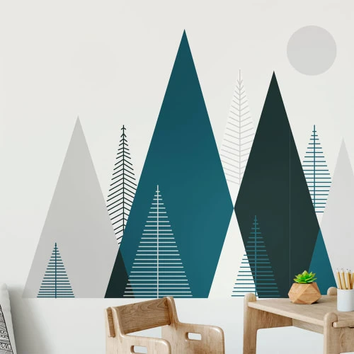 Ambiance Sticker Stickers Enfant Montagnes Scandinaves Artika 50x75cm 6 Ambiance Sticker Stickers Enfant Montagnes Scandinaves Artika 50x75cm – Image 4