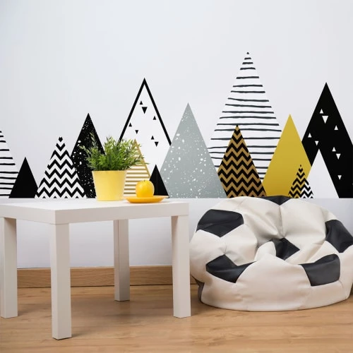 Ambiance Sticker Stickers Enfant Montagnes Scandinaves Chapka 60x100cm 7 Ambiance Sticker Stickers Enfant Montagnes Scandinaves Chapka 60x100cm – Image 5