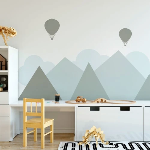 Ambiance Sticker Stickers Enfant Montagnes Scandinaves Helsinki 50x65cm 7 Ambiance Sticker Stickers Enfant Montagnes Scandinaves Helsinki 50x65cm – Image 5