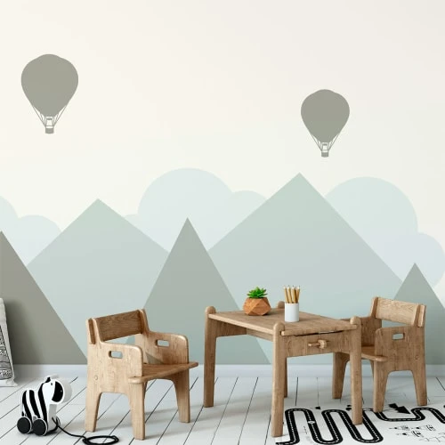 Ambiance Sticker Stickers Enfant Montagnes Scandinaves Helsinki 60x80cm 8 Ambiance Sticker Stickers Enfant Montagnes Scandinaves Helsinki 60x80cm – Image 6