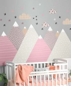 Ambiance Sticker Stickers Enfant Montagnes Scandinaves Jenika 80x120cm -Boutique KidKraft stickers enfant montagnes scandinaves jenika 80x120cm 3