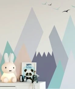 Ambiance Sticker Stickers Enfant Montagnes Scandinaves Kristinka 80x120cm -Boutique KidKraft stickers enfant montagnes scandinaves kristinka 80x120cm 3