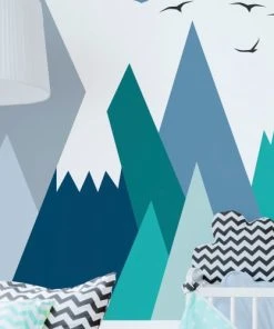 Ambiance Sticker Stickers Enfant Montagnes Scandinaves Lolika 60x90cm -Boutique KidKraft stickers enfant montagnes scandinaves lolika 60x90cm 3