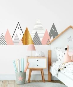 Ambiance Sticker Stickers Enfant Montagnes Scandinaves Loraka 110x185cm