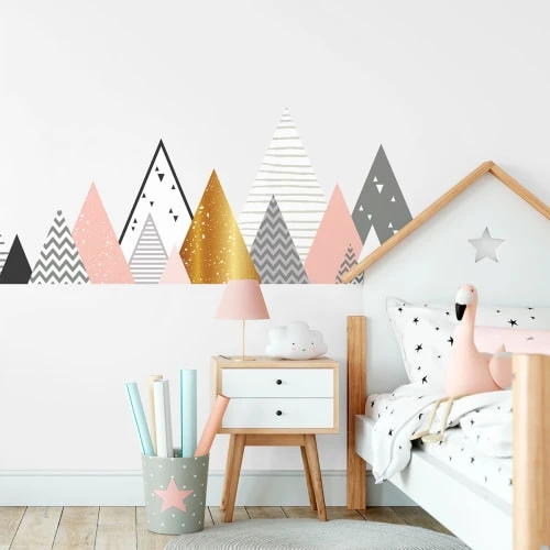 Ambiance Sticker Stickers Enfant Montagnes Scandinaves Loraka 40x65cm 3 Ambiance Sticker Stickers Enfant Montagnes Scandinaves Loraka 40x65cm
