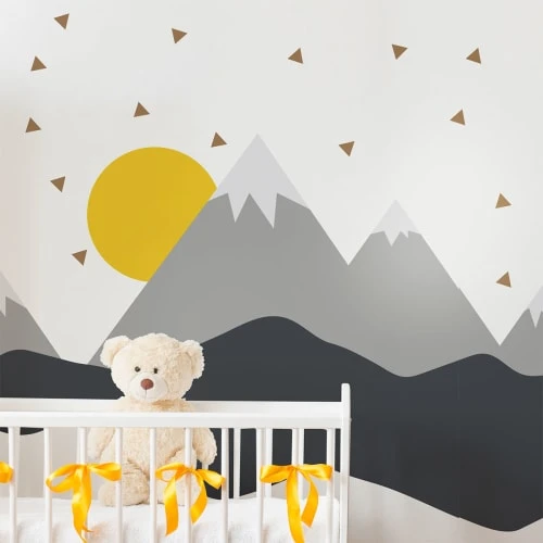 Ambiance Sticker Stickers Enfant Montagnes Scandinaves Nordika 110x165cm 5 Ambiance Sticker Stickers Enfant Montagnes Scandinaves Nordika 110x165cm – Image 3