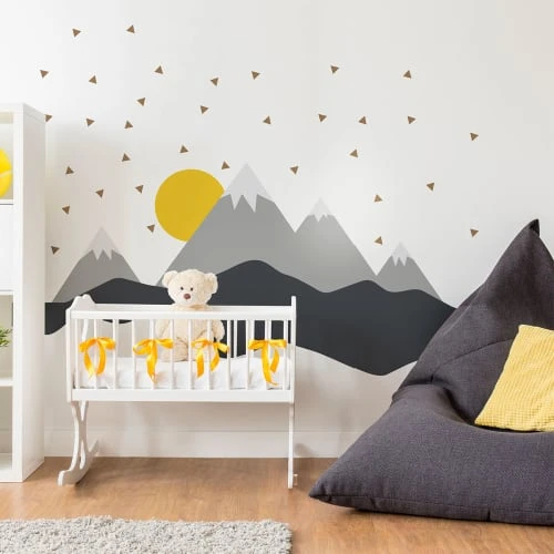 Ambiance Sticker Stickers Enfant Montagnes Scandinaves Nordika 120x180cm 7 Ambiance Sticker Stickers Enfant Montagnes Scandinaves Nordika 120x180cm – Image 5