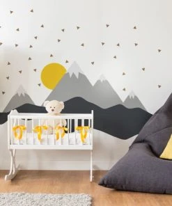 Ambiance Sticker Stickers Enfant Montagnes Scandinaves Nordika 70x105cm -Boutique KidKraft stickers enfant montagnes scandinaves nordika 70x105cm 3