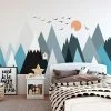 Ambiance Sticker Stickers Enfant Montagnes Scandinaves Parka 90x135cm -Boutique KidKraft stickers enfant montagnes scandinaves parka 90x135cm