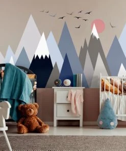 Ambiance Sticker Stickers Enfant Montagnes Scandinaves Stanka 120x180cm -Boutique KidKraft stickers enfant montagnes scandinaves stanka 120x180cm 2