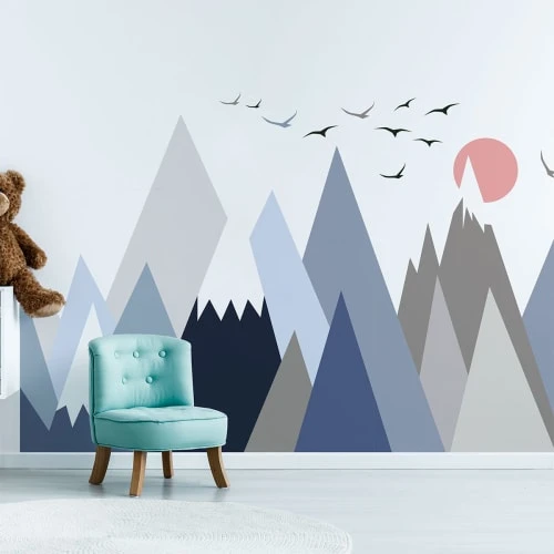 Ambiance Sticker Stickers Enfant Montagnes Scandinaves Stanka 40x60cm 5 Ambiance Sticker Stickers Enfant Montagnes Scandinaves Stanka 40x60cm – Image 3