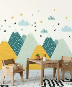 Ambiance Sticker Stickers Enfant Montagnes Scandinaves Ziska 120x180cm -Boutique KidKraft stickers enfant montagnes scandinaves ziska 120x180cm 3