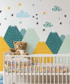 Ambiance Sticker Stickers Enfant Montagnes Scandinaves Ziska 40x60cm 11 Ambiance Sticker Stickers Enfant Montagnes Scandinaves Ziska 40x60cm -Boutique KidKraft stickers enfant montagnes scandinaves ziska 40x60cm 2