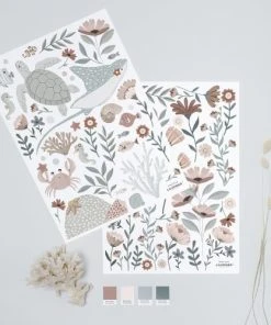 Lilipinso Stickers Fleurs En Vinyle Mat Bleu 8 Lilipinso Stickers Fleurs En Vinyle Mat Bleu -Boutique KidKraft stickers fleurs en vinyle mat bleu 5