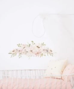 Lilipinso Stickers Fleurs En Vinyle Mat Orange -Boutique KidKraft stickers fleurs en vinyle mat orange 2