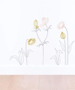 Lilipinso Stickers Fleurs En Vinyle Mat Rose 108x52 Cm -Boutique KidKraft stickers fleurs en vinyle mat rose 108x52 cm 1