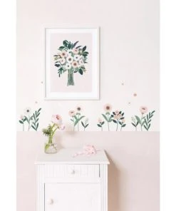 Lilipinso Stickers Fleurs En Vinyle Mat Rose -Boutique KidKraft stickers fleurs en vinyle mat rose 2