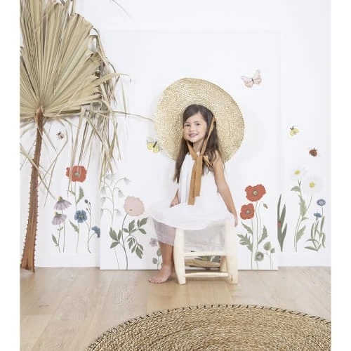 Lilipinso Stickers Fleurs Sauvages En Vinyle Mat Multicolore 64x130 Cm 5 Lilipinso Stickers Fleurs Sauvages En Vinyle Mat Multicolore 64x130 Cm – Image 3