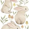 Lilipinso Stickers Lapins En Vinyle Mat Beige 29.7x42 Cm -Boutique KidKraft stickers lapins en vinyle mat beige 29 7x42 cm