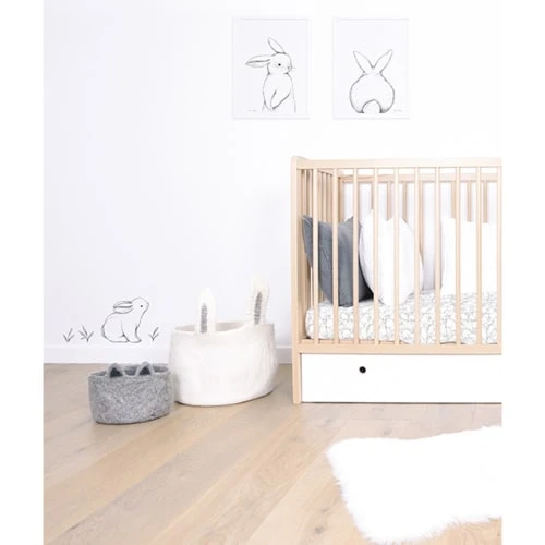 Lilipinso Stickers Lapins En Vinyle Mat Gris 29,7x42 Cm 6 Lilipinso Stickers Lapins En Vinyle Mat Gris 29,7x42 Cm – Image 4