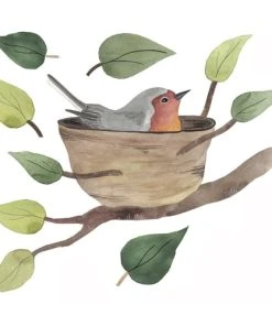 Lilipinso Stickers Les Rouges-gorges En Vinyle Mat Vert 29,7x42 Cm -Boutique KidKraft stickers les rouges gorges en vinyle mat vert 29 7x42 cm 1