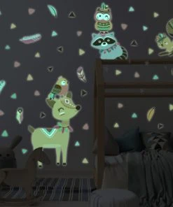 Ambiance Sticker Stickers Mural Phosphorescents Lumineux Animaux 105x80cm 13 Ambiance Sticker Stickers Mural Phosphorescents Lumineux Animaux 105x80cm -Boutique KidKraft stickers mural phosphorescents lumineux animaux 105x80cm 9