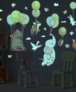 Ambiance Sticker Stickers Mural Phosphorescents Lumineux Animaux 120x90cm -Boutique KidKraft stickers mural phosphorescents lumineux animaux 120x90cm 9