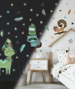 Ambiance Sticker Stickers Mural Phosphorescents Lumineux Animaux 160x120cm 10 Ambiance Sticker Stickers Mural Phosphorescents Lumineux Animaux 160x120cm -Boutique KidKraft stickers mural phosphorescents lumineux animaux 160x120cm 6
