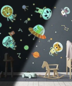 Ambiance Sticker Stickers Mural Phosphorescents Lumineux Aventuriers 125x90cm -Boutique KidKraft stickers mural phosphorescents lumineux aventuriers 125x90cm 1