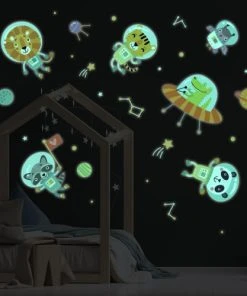 Ambiance Sticker Stickers Mural Phosphorescents Lumineux Aventuriers 140x100cm -Boutique KidKraft stickers mural phosphorescents lumineux aventuriers 140x100cm 4