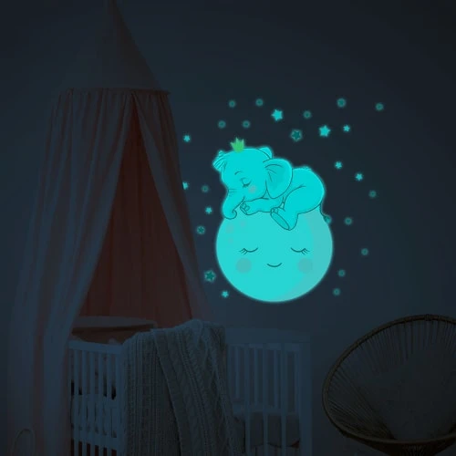 Ambiance Sticker Stickers Mural Phosphorescents Lumineux Enfant 55x40cm 6 Ambiance Sticker Stickers Mural Phosphorescents Lumineux Enfant 55x40cm – Image 4