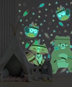 Ambiance Sticker Stickers Mural Phosphorescents Lumineux Ourson 65x50cm 13 Ambiance Sticker Stickers Mural Phosphorescents Lumineux Ourson 65x50cm -Boutique KidKraft stickers mural phosphorescents lumineux ourson 65x50cm 4