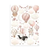 Lilipinso Stickers Muraux Animaux Et Ballons En Vinyle Mat Rose -Boutique KidKraft stickers muraux animaux et ballons en vinyle mat rose