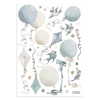 Lilipinso Stickers Muraux Ballons Et Cerfs-volants En Vinyle Mat Bleu -Boutique KidKraft stickers muraux ballons et cerfs volants en vinyle mat bleu