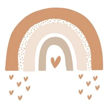 Decochic Stickers Muraux En Vinyle Arc En Ciel Marron Et Beige 6 Decochic Stickers Muraux En Vinyle Arc En Ciel Marron Et Beige – Image 4