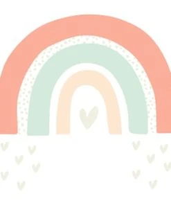 Decochic Stickers Muraux En Vinyle Arc En Ciel Pêche Et Vert 11 Decochic Stickers Muraux En Vinyle Arc En Ciel Pêche Et Vert -Boutique KidKraft stickers muraux en vinyle arc en ciel peche et vert 2