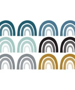 Decochic Stickers Mureaux En Vinyle Arcs En Ciel Rose Et Lilas 13 Decochic Stickers Mureaux En Vinyle Arcs En Ciel Rose Et Lilas -Boutique KidKraft stickers muraux en vinyle arcs en ciel bleu et moutarde 2