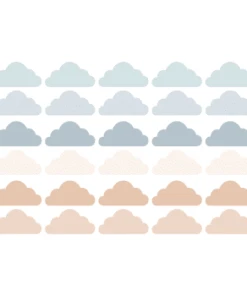 Decochic Stickers Muraux En Vinyle Nuages Vert Et Beige 9 Decochic Stickers Muraux En Vinyle Nuages Vert Et Beige -Boutique KidKraft stickers muraux en vinyle nuages bleu et beige clouds2 3