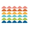 Decochic Stickers Muraux En Vinyle Nuages Multicolore 2 Decochic Stickers Muraux En Vinyle Nuages Multicolore -Boutique KidKraft stickers muraux en vinyle nuages multicolore