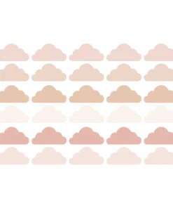 Decochic Stickers Muraux En Vinyle Nuages Vert Et Beige 11 Decochic Stickers Muraux En Vinyle Nuages Vert Et Beige -Boutique KidKraft stickers muraux en vinyle nuages rose et beige clouds2 3